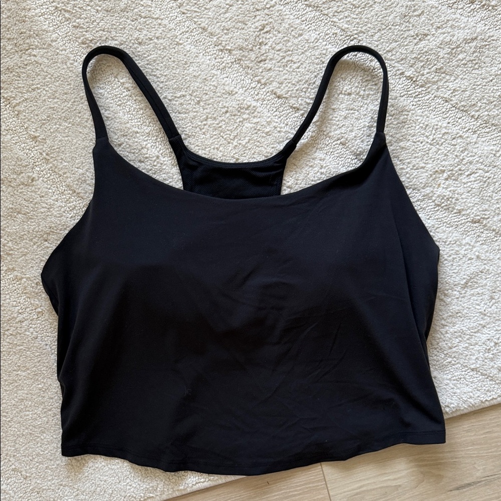All in Motion Black Workout Top